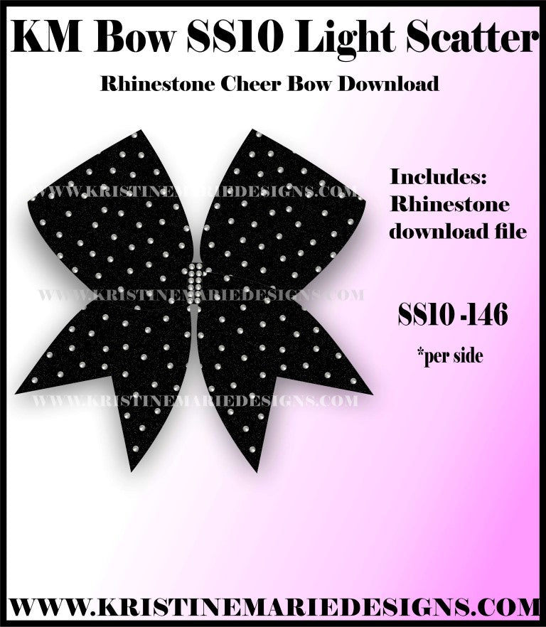 KM Bow SS10 Light Scatter Kristine Marie Designs