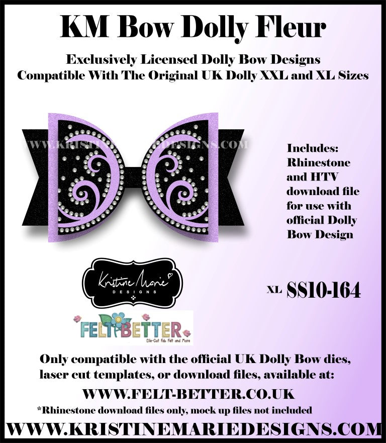 KM Bow Dolly Fleur – Kristine Marie Designs km-bow-dolly-fleur-kristine-marie-designs